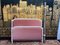 Louis XVI Pink Velvet Bed 1