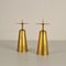 Large Mid-Century Modern Candleholders, 1960, Set of 2 3