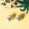 Boucles d'Oreilles Mid-Century en Argent de Hans Hansen, 1960s, Set de 2 1