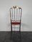 Vintage Italian Model Chiavari Bronze Chairs, 1960, Set of 6 7