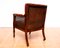 Georgian Regency Bergere Library Chair in Leather and Cane Rattan, 1810s-1820s, Image 9