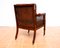 Georgian Regency Bergere Library Chair in Leather and Cane Rattan, 1810s-1820s, Image 10
