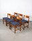 Mobilier de Salle à Manger Extensible en Teck par White and Newton, 1960s, Set de 7 11