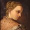 Retrato de una joven noble, del siglo XIX, óleo sobre lienzo, Imagen 11