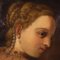 Retrato de una joven noble, del siglo XIX, óleo sobre lienzo, Imagen 6