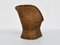 Fauteuils Nordic Barrel en Woven Rush, Danemark, 1970, Set de 2 6