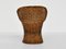Fauteuils Nordic Barrel en Woven Rush, Danemark, 1970, Set de 2 7