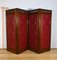 1st Part 20th Century Screen with 4 Leaves in Mahogany, 1920s 21