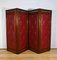 1st Part 20th Century Screen with 4 Leaves in Mahogany, 1920s 1