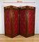 1st Part 20th Century Screen with 4 Leaves in Mahogany, 1920s 20