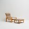 Set of Pulkka Lounge Chair with Ottoman by Ilmari Lappalainen for Asko, 1980s, Image 2
