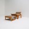 Set of Pulkka Lounge Chair with Ottoman by Ilmari Lappalainen for Asko, 1980s, Image 7