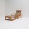 Set of Pulkka Lounge Chair with Ottoman by Ilmari Lappalainen for Asko, 1980s, Image 6
