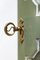 Selva Corner Display Cabinet in Lacquered Green 12