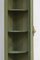 Selva Corner Display Cabinet in Lacquered Green 13