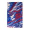Blue and Red Branch Rug, 1970s 1