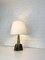 Oval Ceramic Table Lamp by Nils Kähler for Hak, 1960s 5