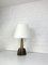 Oval Ceramic Table Lamp by Nils Kähler for Hak, 1960s 6
