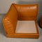 Canapé Modulable DS-19 Modèle Pagoda en Cuir Cognac de De Sede, 1970s, Set de 2 15