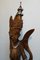 Large Balinese Hand-Carved Coromandel Wooden Sculpture of Dancer, Indonesia, 1920s-1940s, Image 4