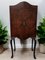 Vintage Queen Anne Style Drinks Cabinet in Walnut, 1930s 2
