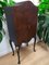 Vintage Queen Anne Style Drinks Cabinet in Walnut, 1930s 4