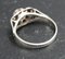 18k White Gold Ring with Diamonds 4