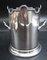 Champagne Bucket in Sterling Silver from James Dixon & Sons, 1890s 3