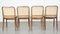 Sillas de bistró modelo 811 vintage de Josef Hoffmann para FMG. Juego de 4, Imagen 3