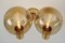 Wall Lamp V-149/2 in Brass and Glass by Hans Agne Jakobsson for Hans-Agne Jakobsson Ab Markaryd, 1950s 7