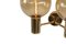 Wall Lamp V-149/2 in Brass and Glass by Hans Agne Jakobsson for Hans-Agne Jakobsson Ab Markaryd, 1950s 9