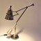 Lampe de Bureau Argentée par Edouard-Wilfred Buquet, France, 1930s 3
