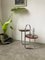 Bauhaus Art Deco Console Stand in Wood and Chrome, 1940s 12