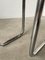Bauhaus Art Deco Console Stand in Wood and Chrome, 1940s 35