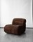 Suede Lounge Chair, 1970s 1