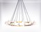 Mid-Century Italian Brass Chandelier, 1960s, Image 2