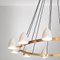 Mid-Century Italian Brass Chandelier, 1960s, Image 7