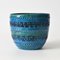 Rimini Blue Flower Pot by Aldo Londi for Bitossi, 1960s, Image 6