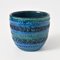 Rimini Blue Flower Pot by Aldo Londi for Bitossi, 1960s, Image 1
