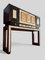 Italian Art Deco Parchment Cabinet Bar attributed to Osvaldo Borsani, 1940 9