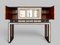 Italian Art Deco Parchment Cabinet Bar attributed to Osvaldo Borsani, 1940 5