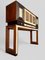 Italian Art Deco Parchment Cabinet Bar attributed to Osvaldo Borsani, 1940 13