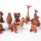 Wooden Animal Sculptures, 1970s, Set of 22 6