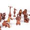 Wooden Animal Sculptures, 1970s, Set of 22 7