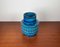Italienische Mid-Century Rimini Blu Studio Keramikvase von Aldo Londi für Bitossi, 1960er 5