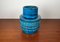 Italienische Mid-Century Rimini Blu Studio Keramikvase von Aldo Londi für Bitossi, 1960er 7