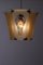 Art Deco Lantern Lamp with Hand-Painted Spring Flowers, Germany, 1920s, Image 11