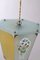 Art Deco Lantern Lamp with Hand-Painted Spring Flowers, Germany, 1920s, Image 3