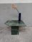 Table Basse en Marbre Vert, 1980s 15