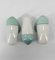Ceramic Aqua Blue Green Wall Lamp by Wilhelm Wagenfeld for Lindner, 1958, Image 2